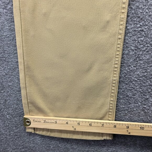 Levis 514 Pants Mens 32x30 Tan Straight Leg Stretch Denim Khaki Chino Casual - Picture 7 of 10